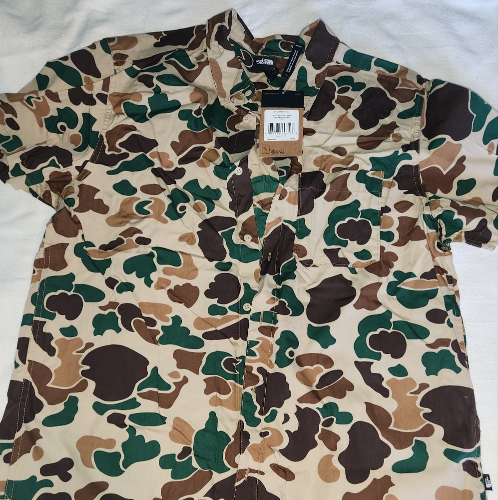 The North Face Camo shirt